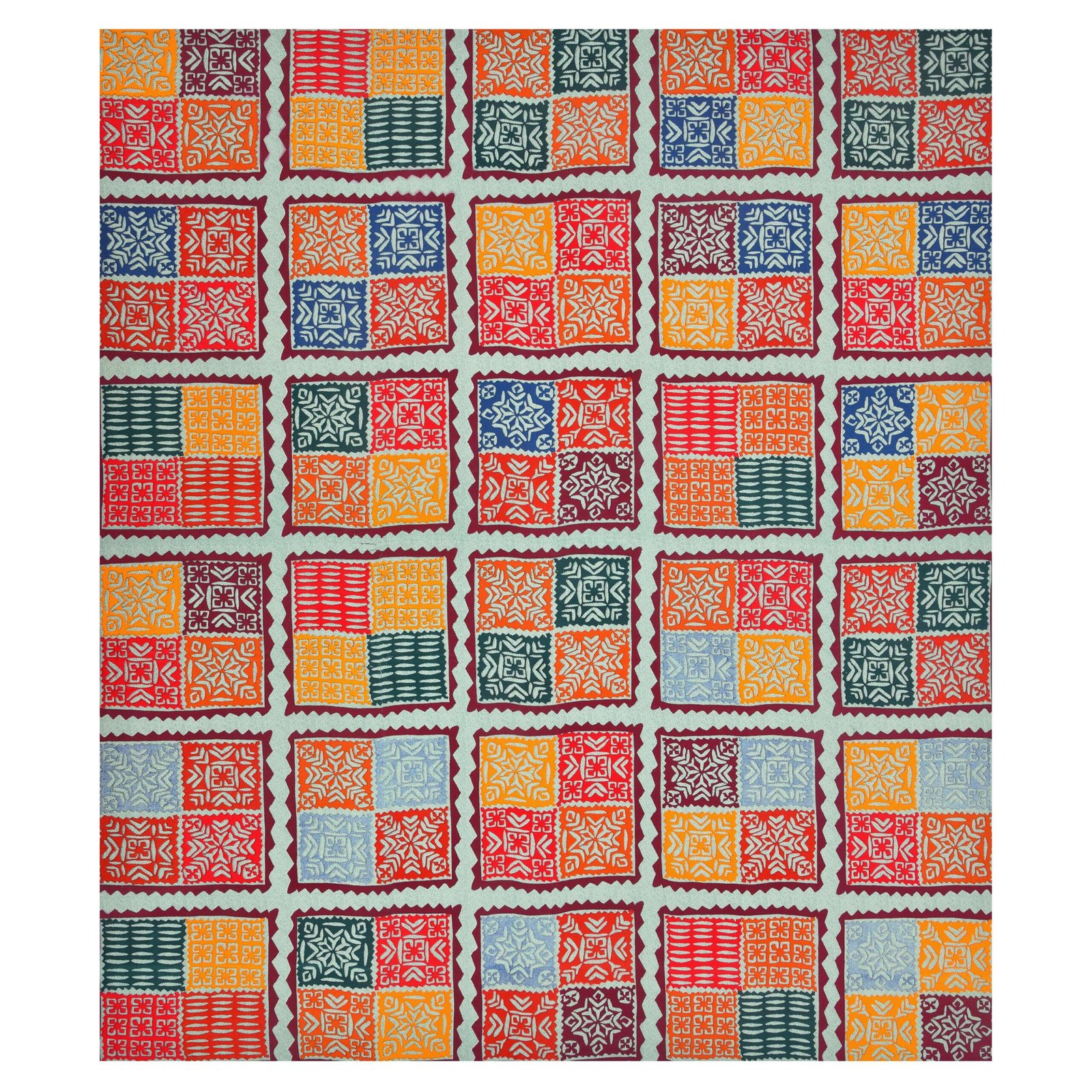 Rajasthani Traditionally Printed Cotton Doublebed Bedsheet With Pack of 2 Pillow Covers - Image 3